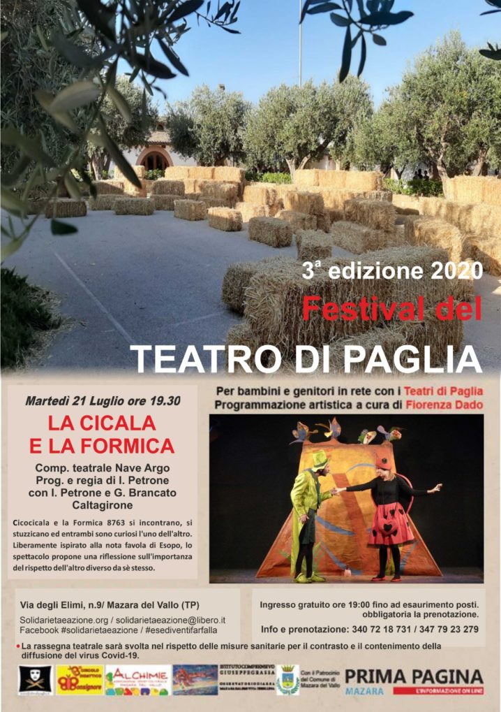 3^ edizione Festival del Teatro di Paglia 2020